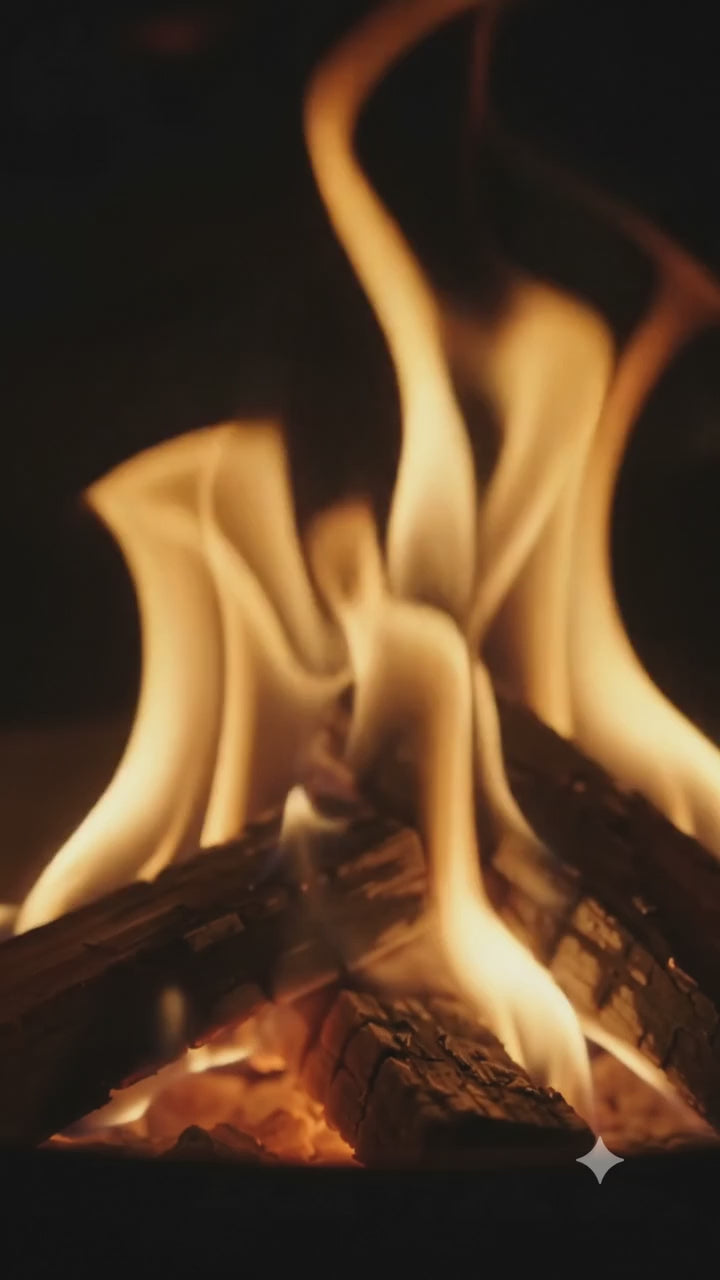 The Hearth Flame Diffuser — Matte Charcoal